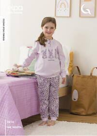 PIGIAMA BAMBINA M/L 3214 Tellini S.r.l. Ingrosso Abbigliamento